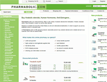 Tablet Screenshot of pharmabolic.com